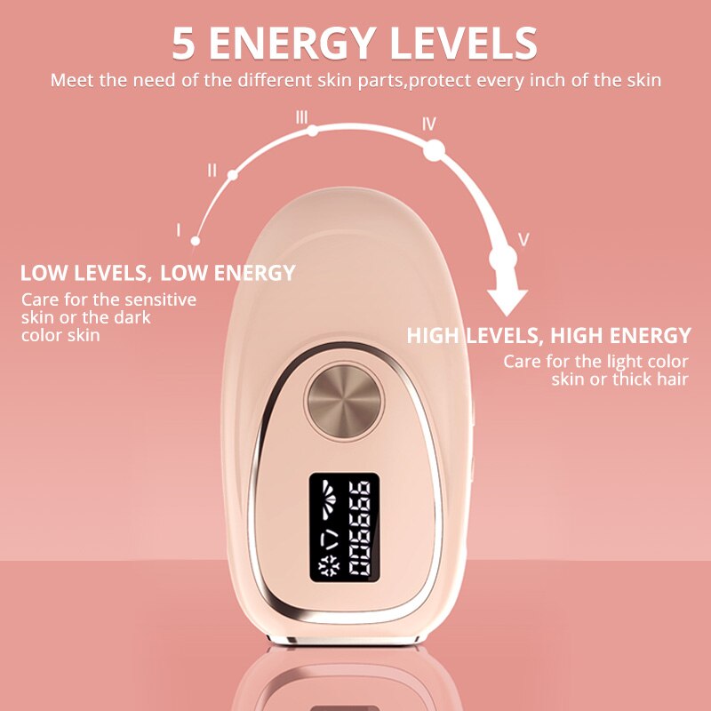 Depilador à laser multifuncional