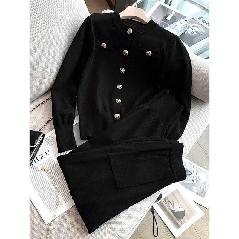 Conjunto de malha canelada! Material macio e super confortável!