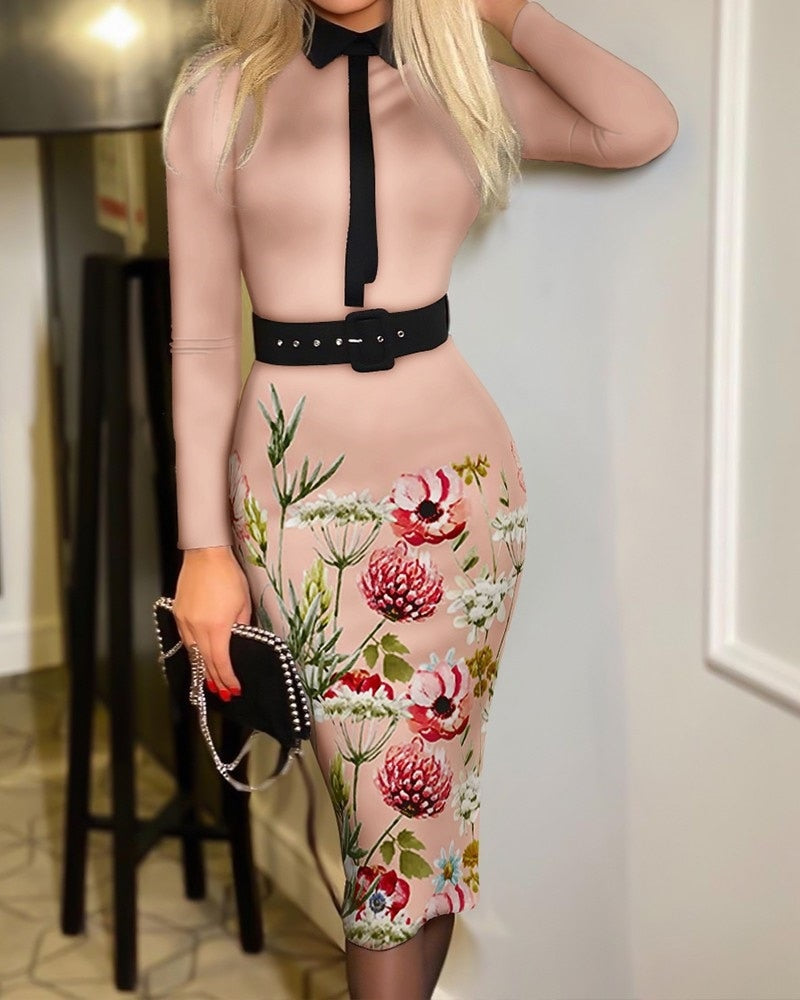 Vestido slim em chiffon! Elegantíssimo!!!