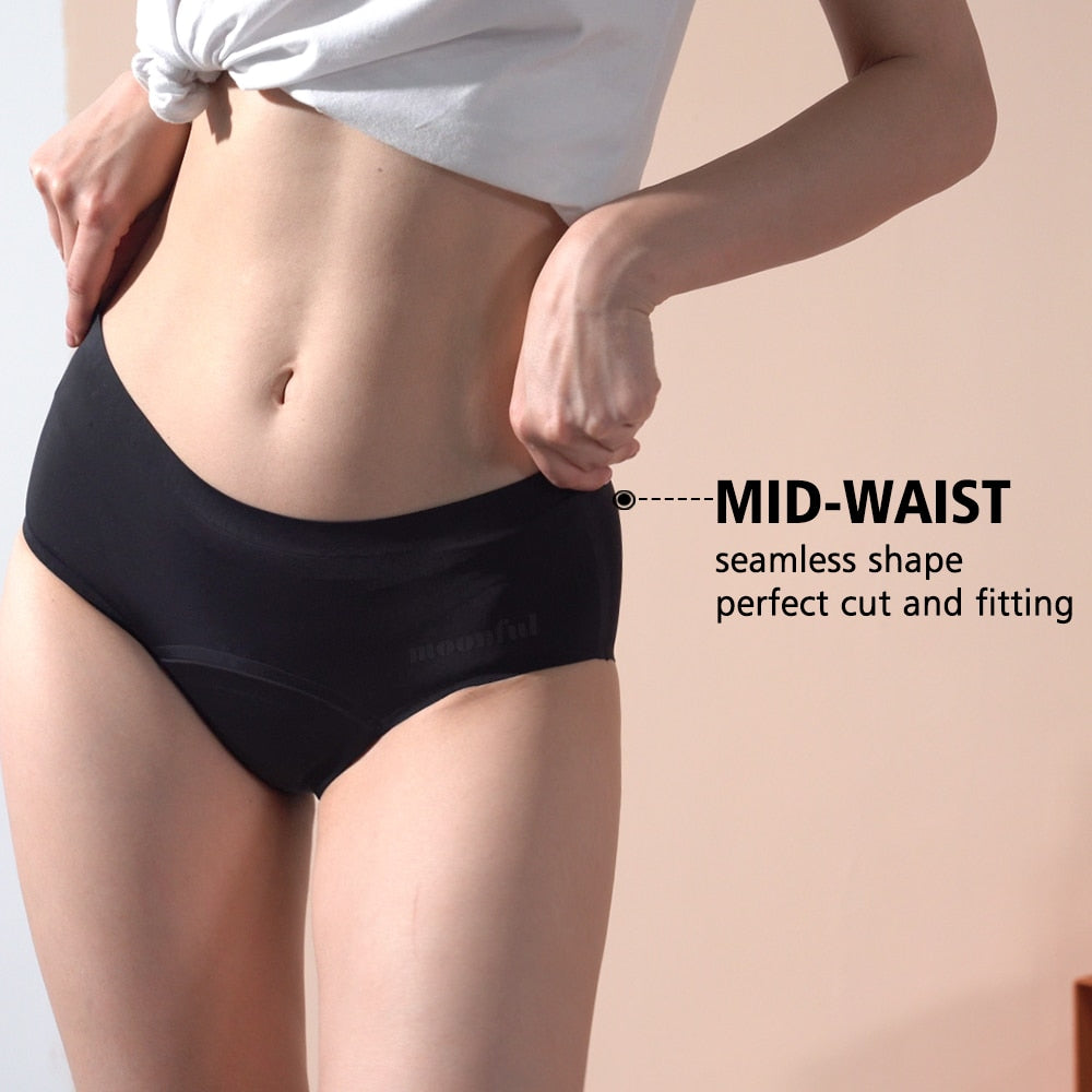 Calcinha Menstrual sem Costura (ORIGINAL)/Fluxo intenso