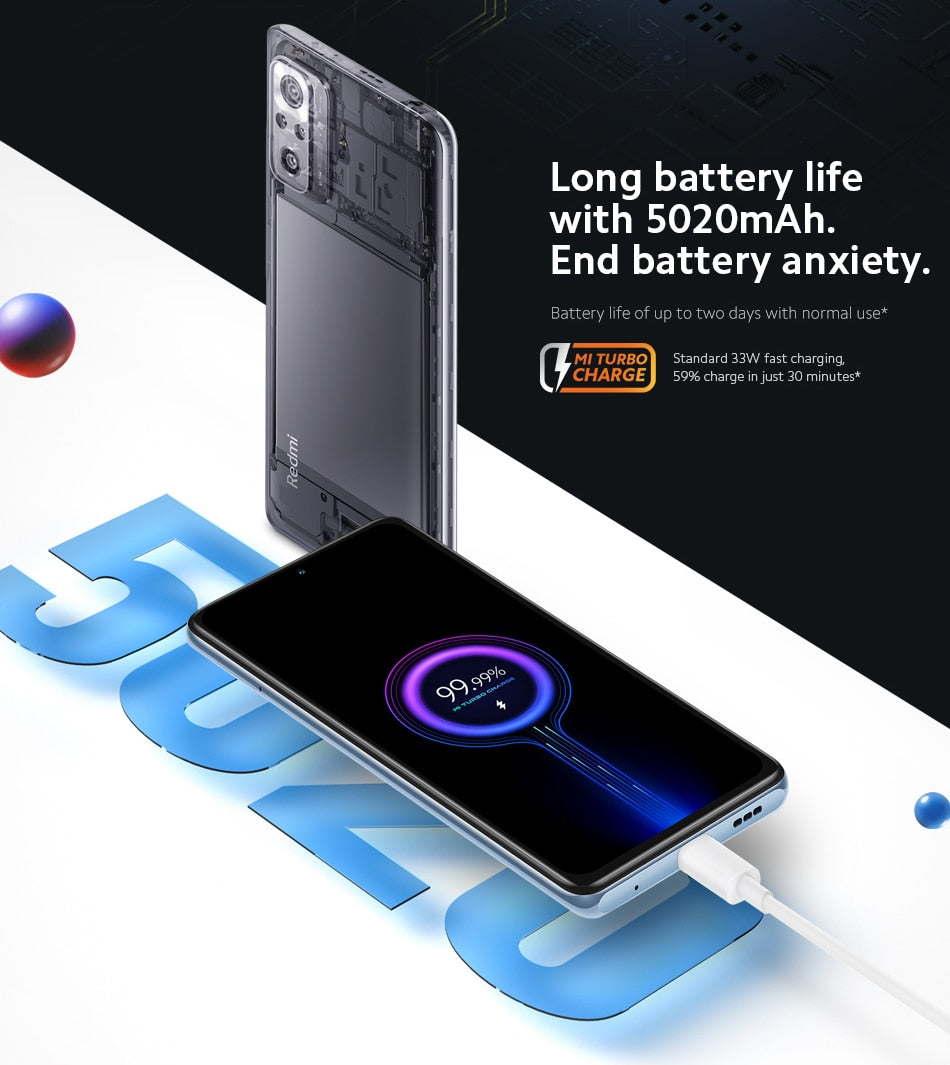 Xiaomi Redmi Note 10 Pro 128GB e 256 GB