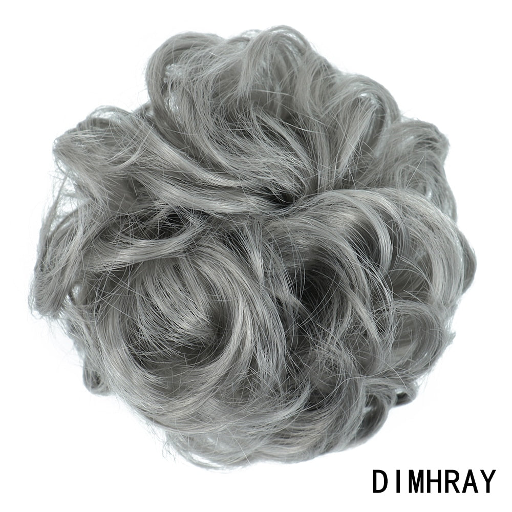 Extensões de Cabelo Sintético coque cacheado!!! Belíssimo!!!