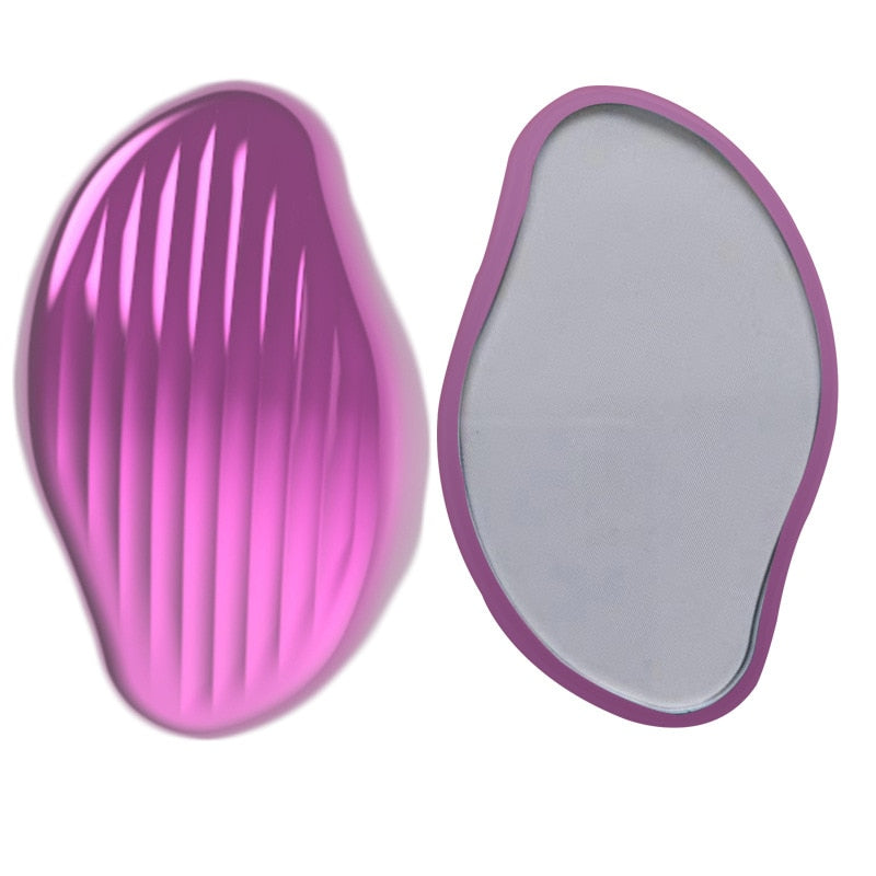 Removedor de pelos com película de cristal