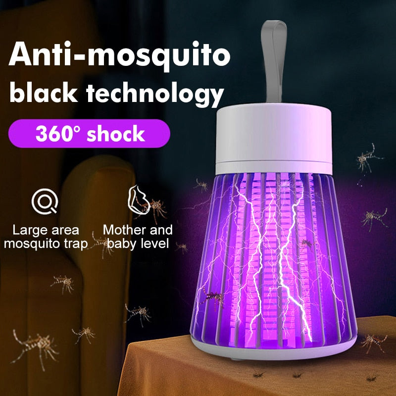 Diga adeus aos mosquitos!!! Chegou ao Brasil o exterminador elétrico de mosquitos, com carregamento USB