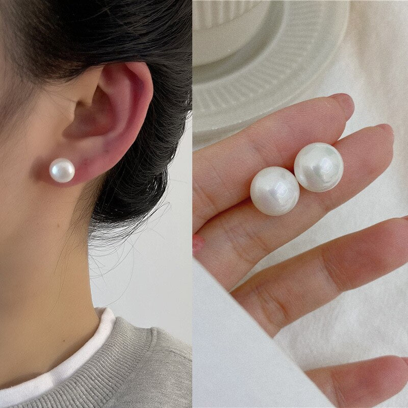 Brincos de Pérola com Zircônia