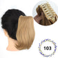 Cabelo sintético estilo rabo de cavalo com presilha