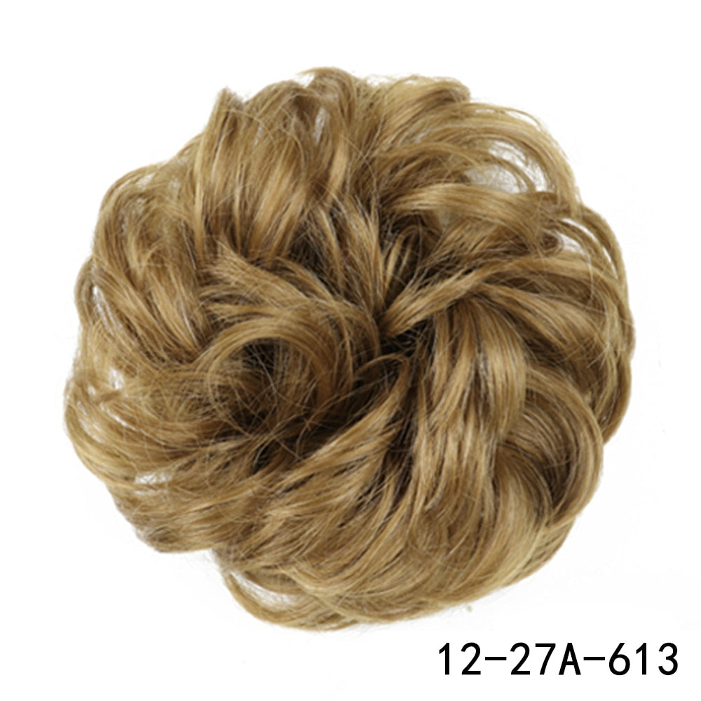 Extensões de Cabelo Sintético coque cacheado!!! Belíssimo!!!