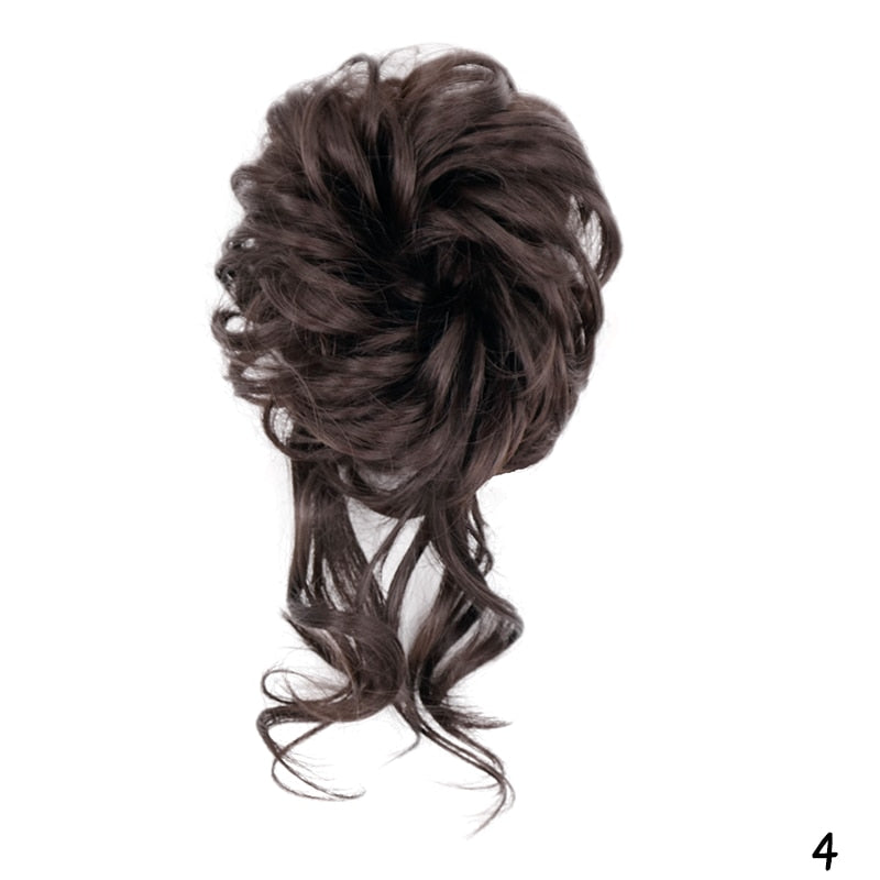 Extensões de Cabelo Sintético coque cacheado!!! Belíssimo!!!