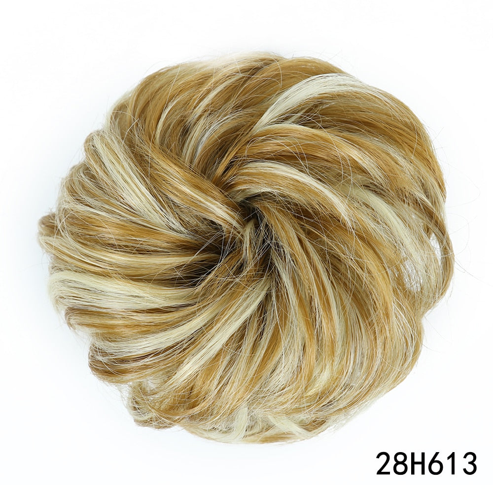 Extensões de Cabelo Sintético coque cacheado!!! Belíssimo!!!