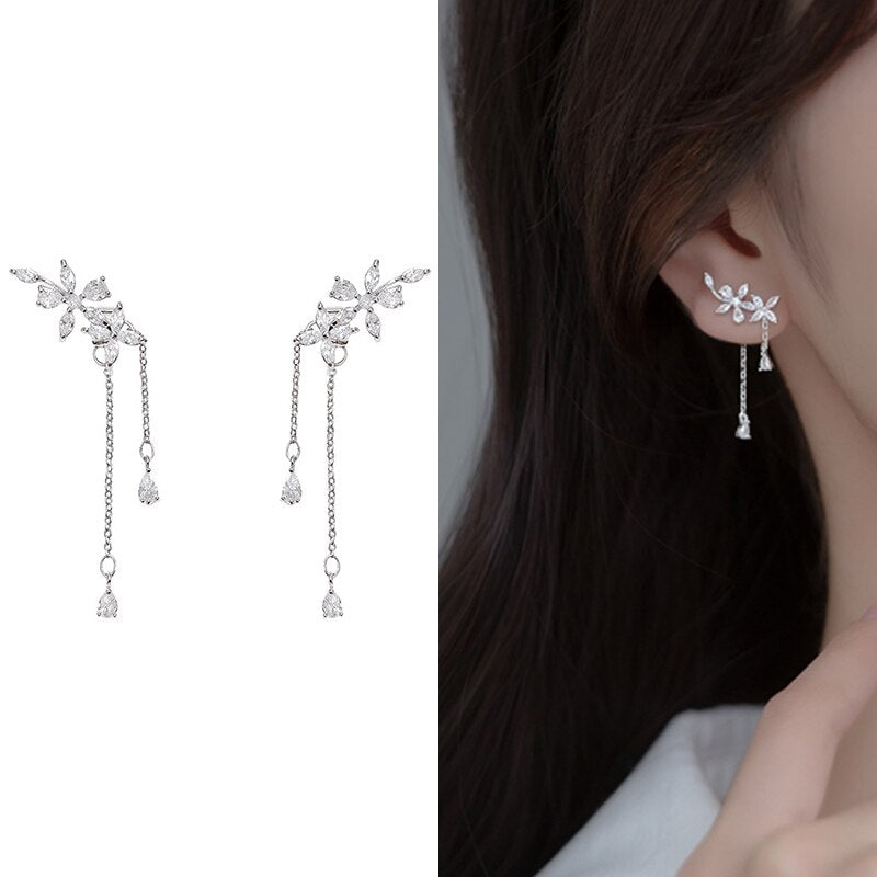 Brincos folheados a ouro com zircônia! Modelos variados!!!