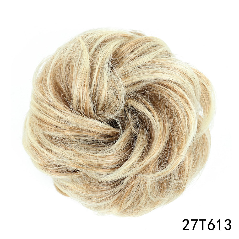 Extensões de Cabelo Sintético coque cacheado!!! Belíssimo!!!