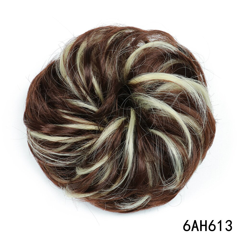 Extensões de Cabelo Sintético coque cacheado!!! Belíssimo!!!