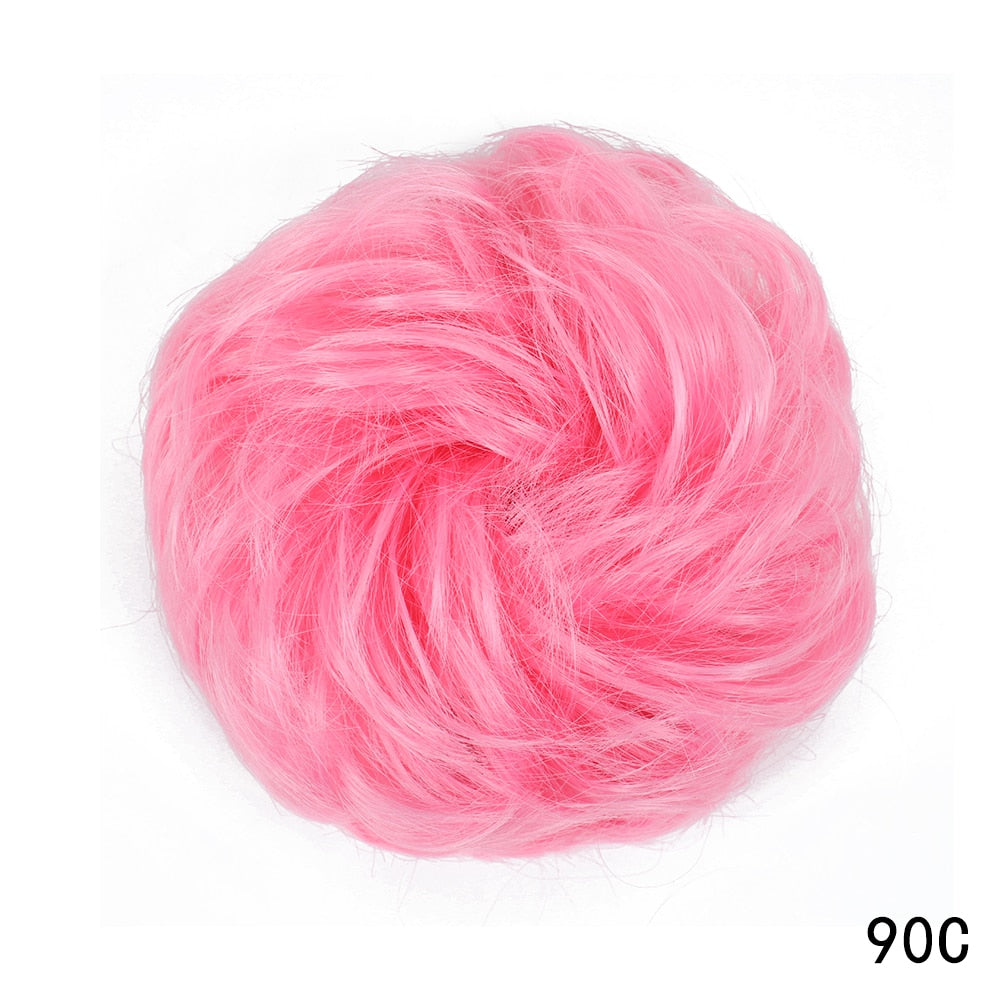 Extensões de Cabelo Sintético coque cacheado!!! Belíssimo!!!