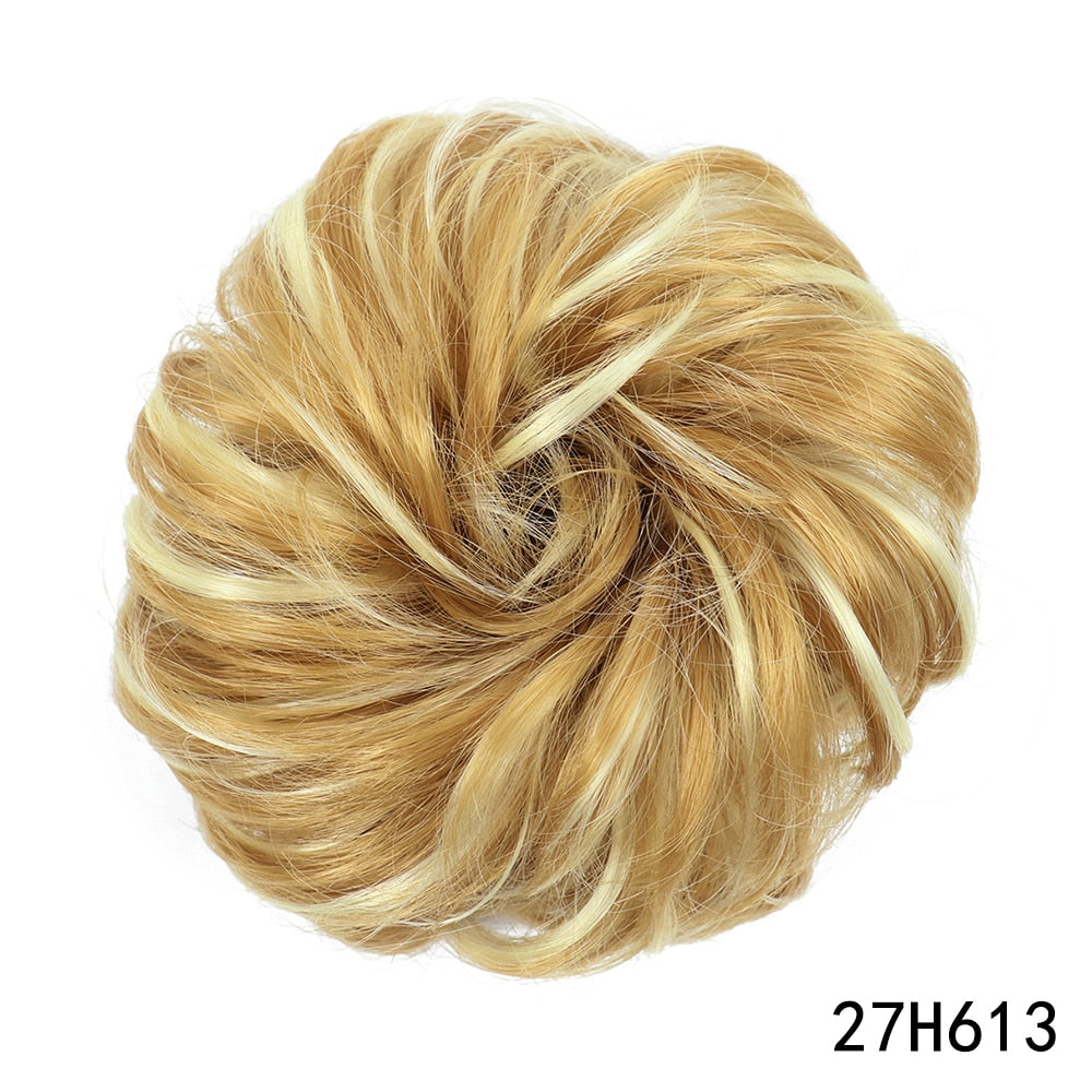 Extensões de Cabelo Sintético coque cacheado!!! Belíssimo!!!