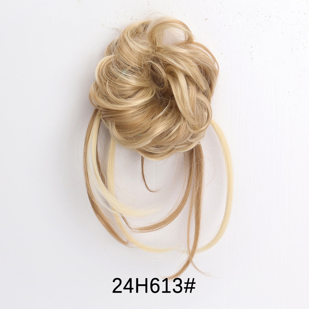 Extensões de Cabelo Sintético coque cacheado!!! Belíssimo!!!