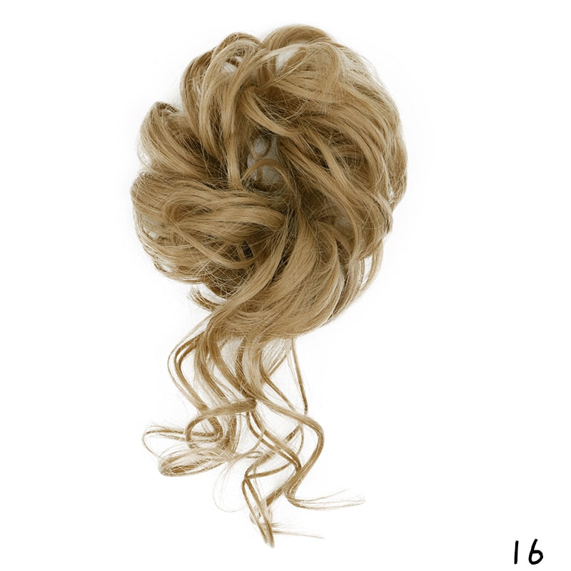 Extensões de Cabelo Sintético coque cacheado!!! Belíssimo!!!