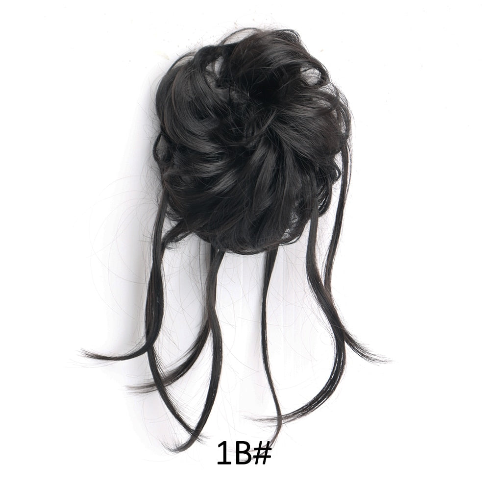 Extensões de Cabelo Sintético coque cacheado!!! Belíssimo!!!