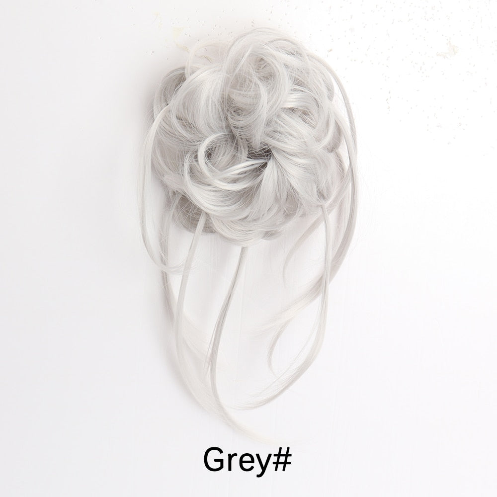 Extensões de Cabelo Sintético coque cacheado!!! Belíssimo!!!