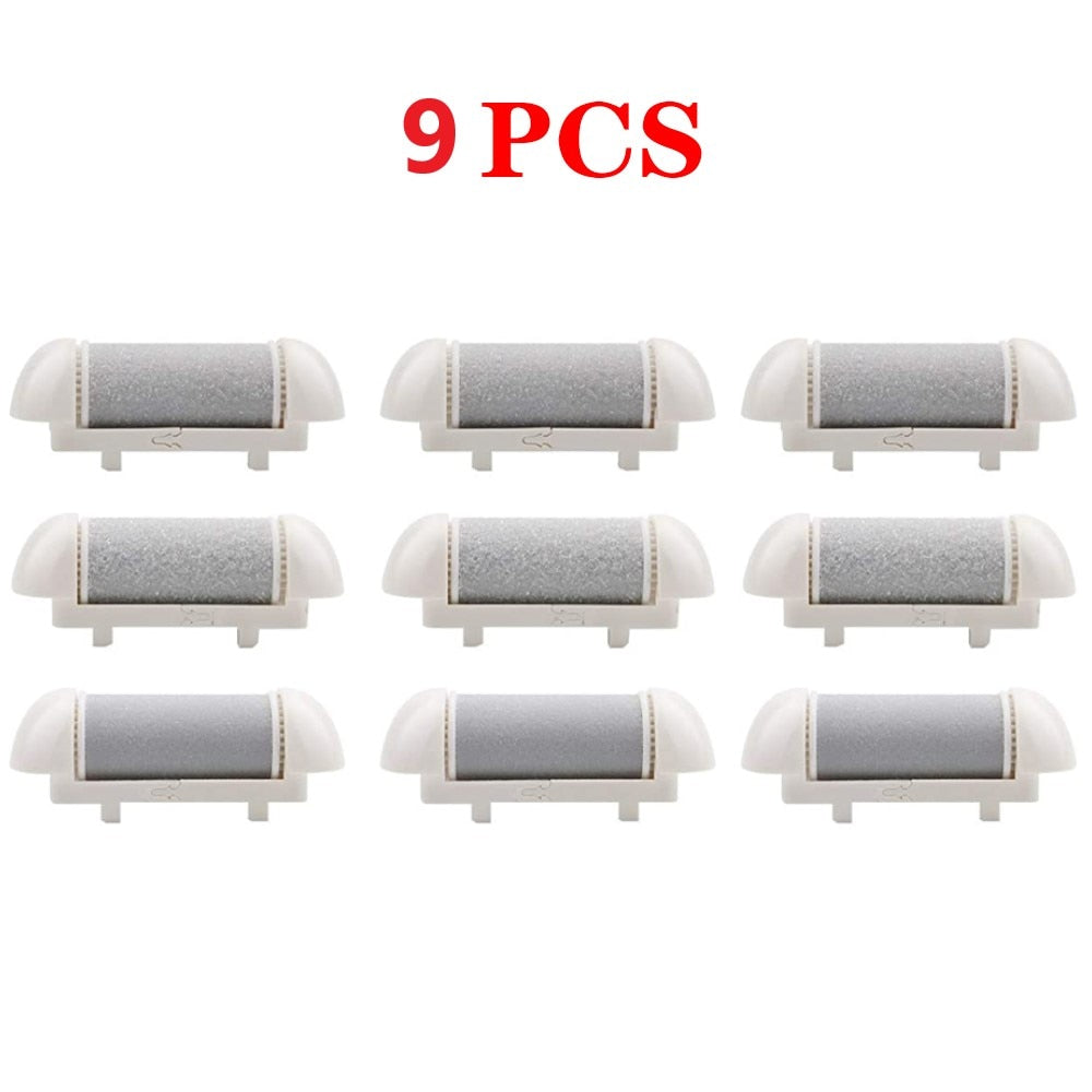 Lixa elétrica recarregável para remoção de calos e rachaduras, acompanha ferramentas para cuidados com os pés, para calcanhares