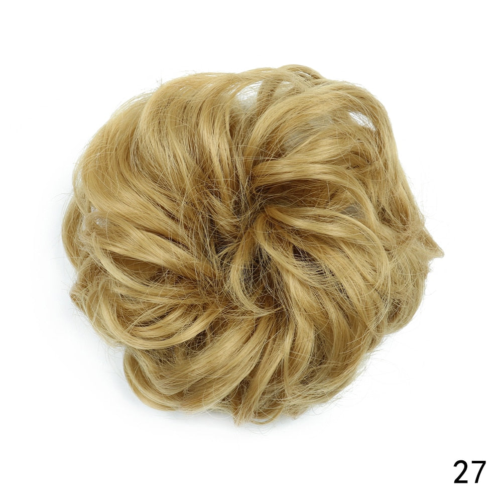 Extensões de Cabelo Sintético coque cacheado!!! Belíssimo!!!