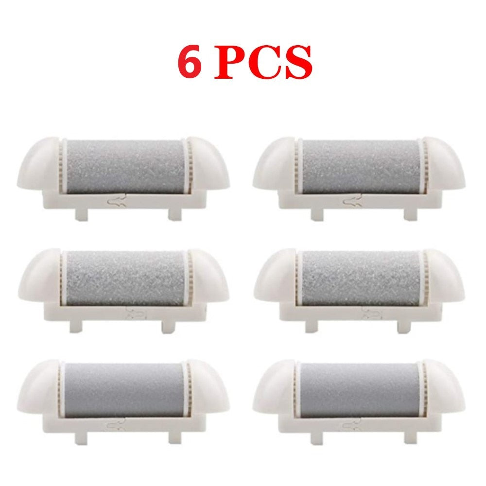 Lixa elétrica recarregável para remoção de calos e rachaduras, acompanha ferramentas para cuidados com os pés, para calcanhares