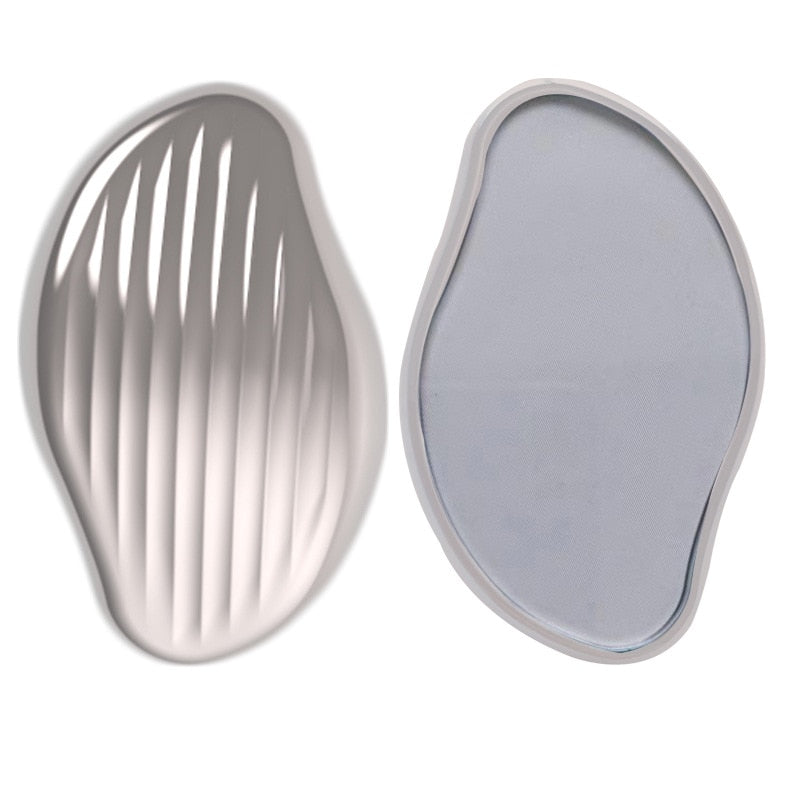 Removedor de pelos com película de cristal