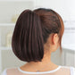Cabelo sintético estilo rabo de cavalo com presilha