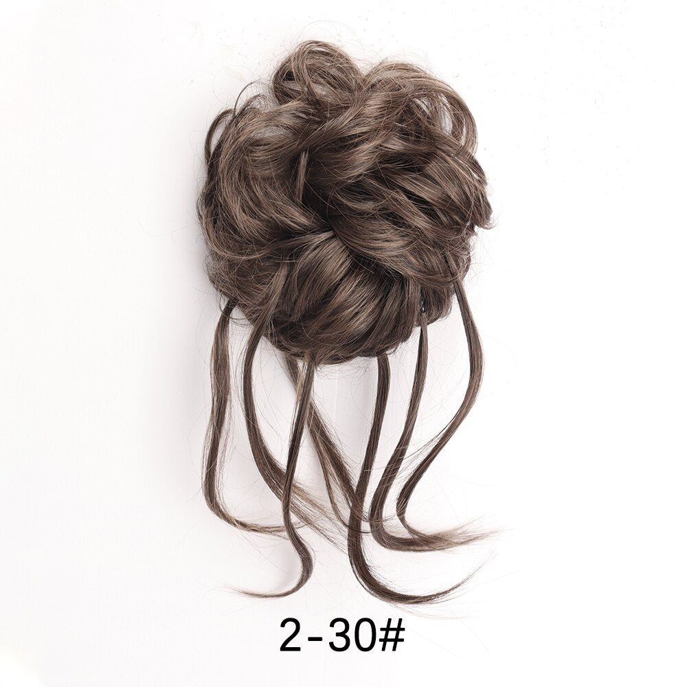 Extensões de Cabelo Sintético coque cacheado!!! Belíssimo!!!