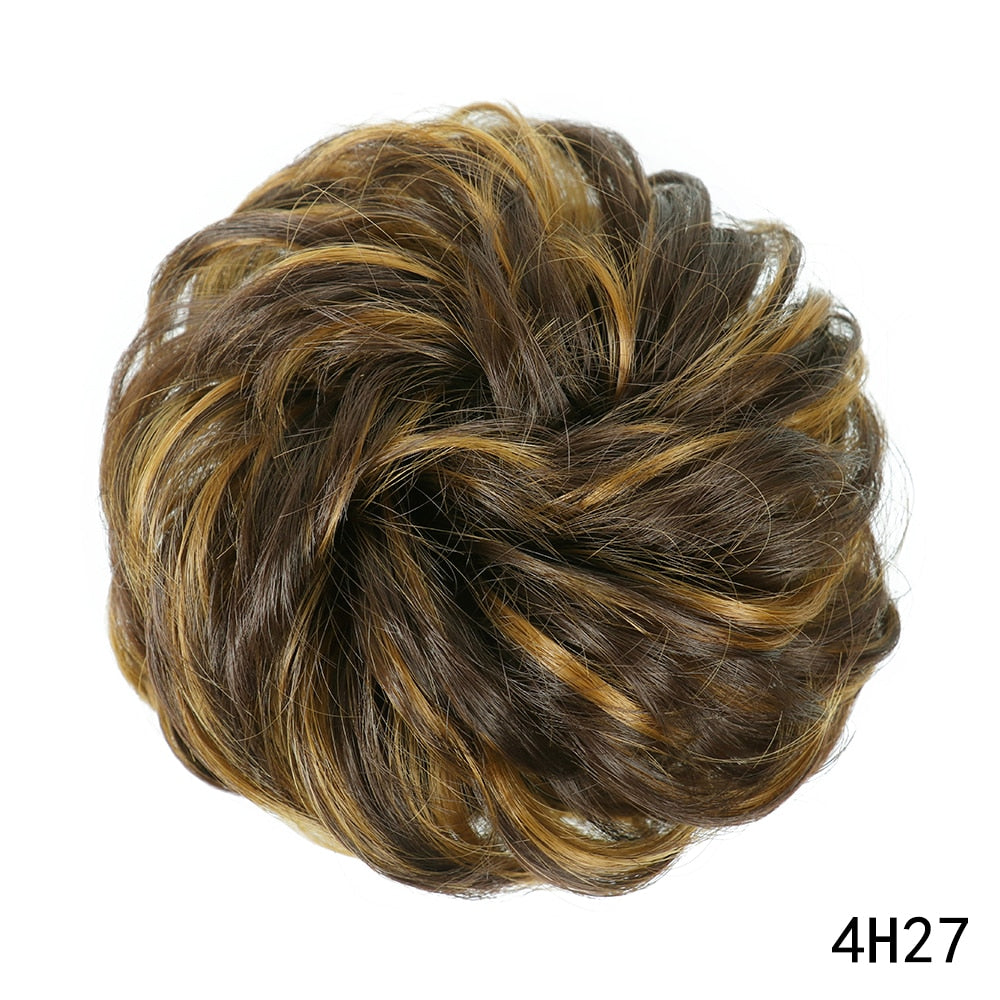 Extensões de Cabelo Sintético coque cacheado!!! Belíssimo!!!