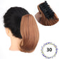 Cabelo sintético estilo rabo de cavalo com presilha
