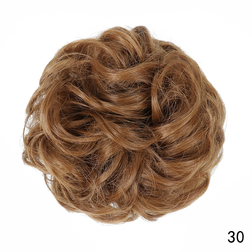 Extensões de Cabelo Sintético coque cacheado!!! Belíssimo!!!