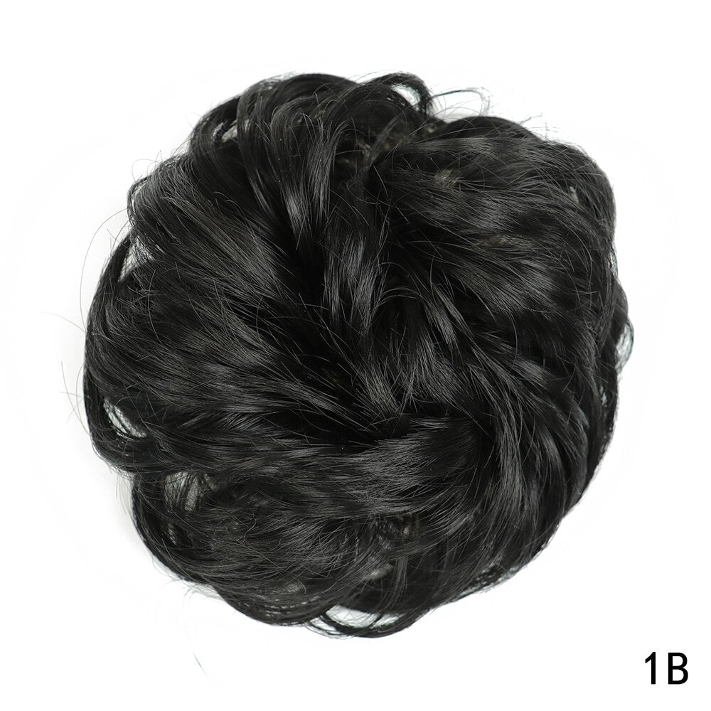 Extensões de Cabelo Sintético coque cacheado!!! Belíssimo!!!