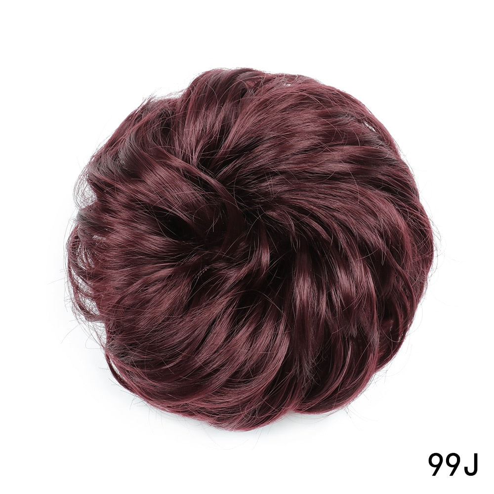 Extensões de Cabelo Sintético coque cacheado!!! Belíssimo!!!