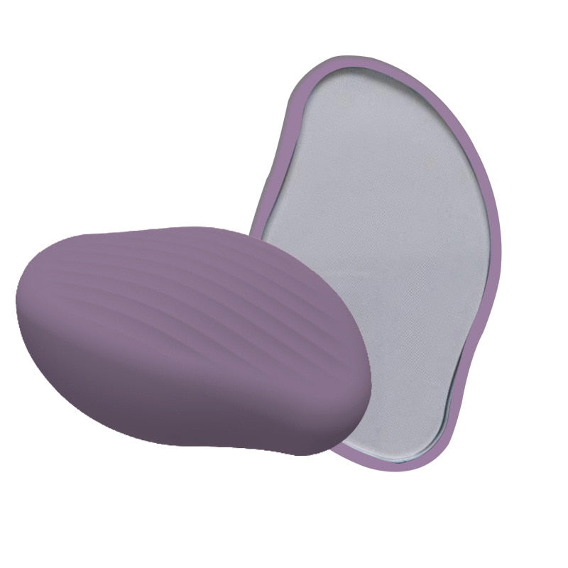 Removedor de pelos com película de cristal