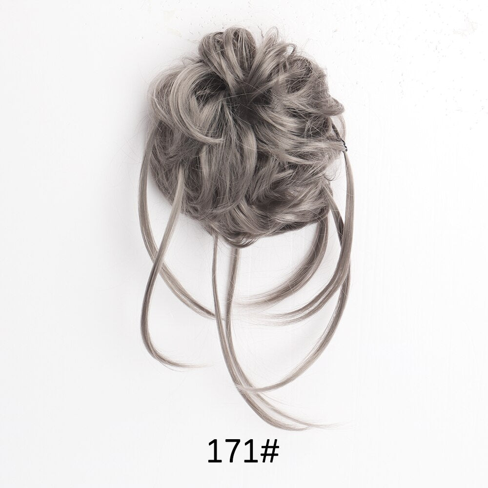 Extensões de Cabelo Sintético coque cacheado!!! Belíssimo!!!