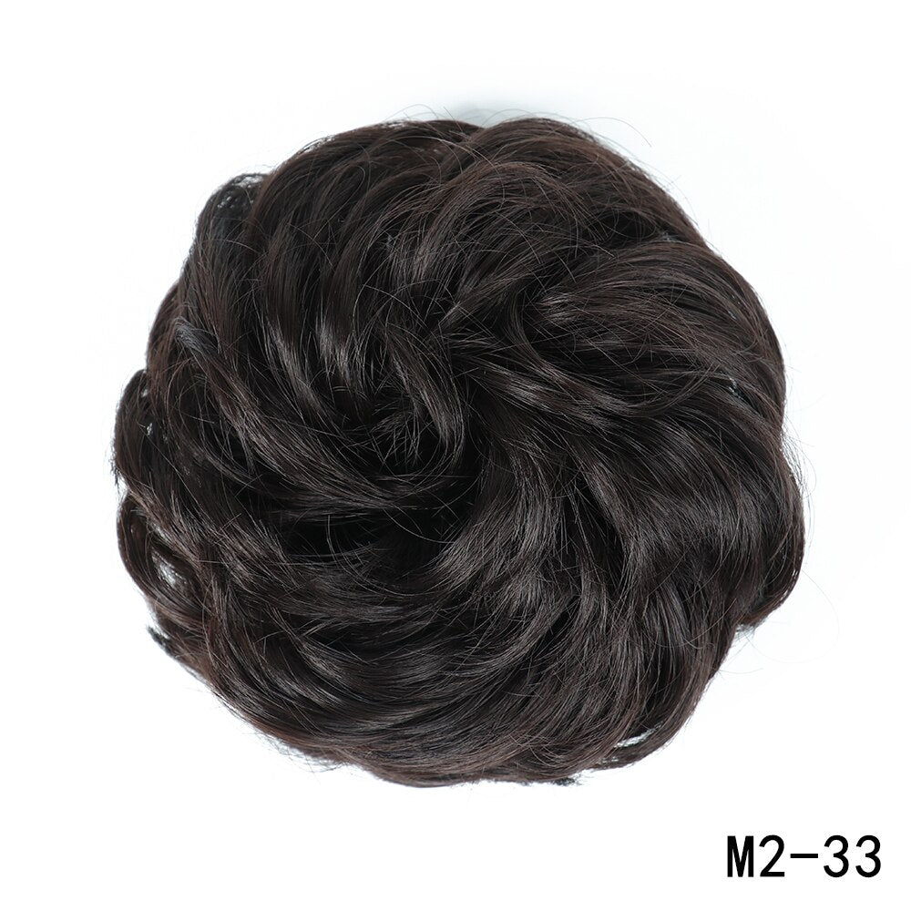 Extensões de Cabelo Sintético coque cacheado!!! Belíssimo!!!