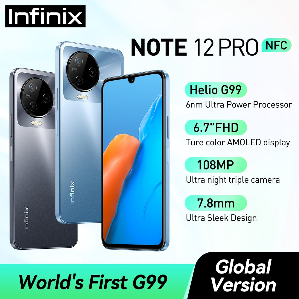 SMARTPHONE INFINIX NOTE 12 PRO 4G