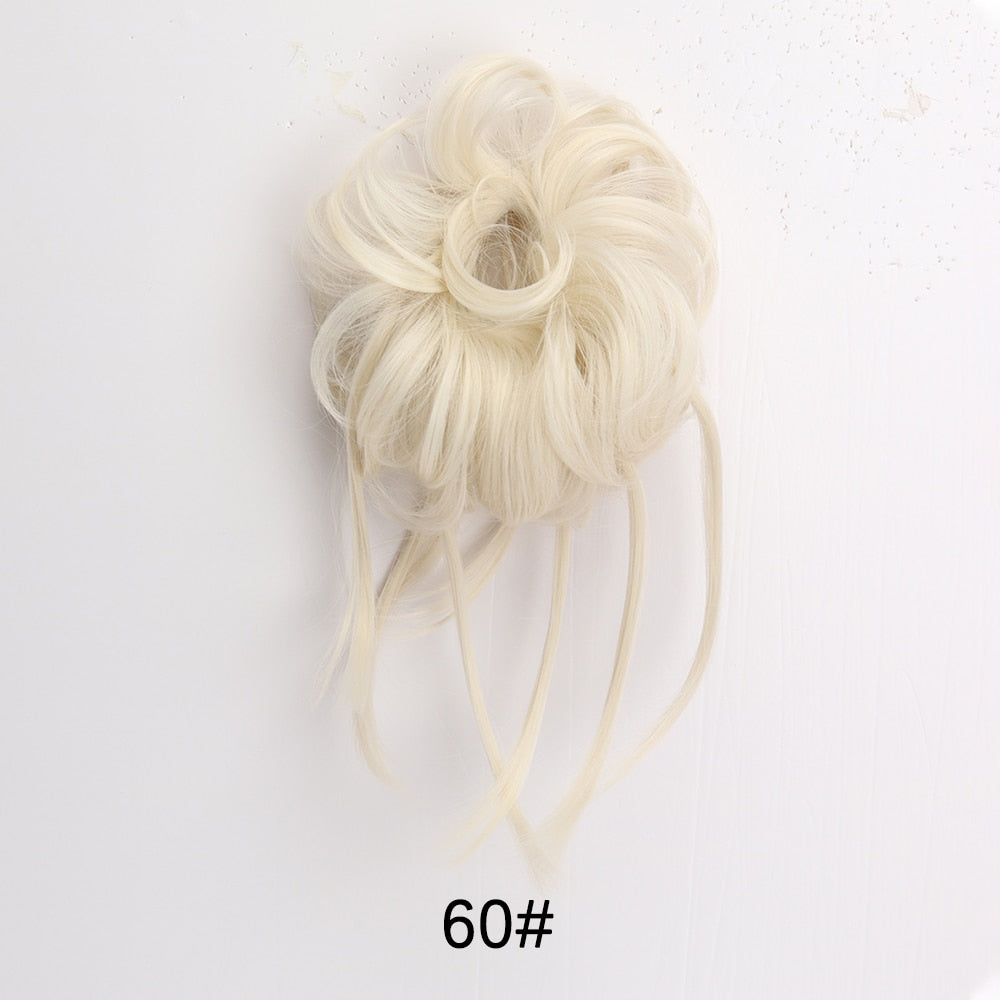 Extensões de Cabelo Sintético coque cacheado!!! Belíssimo!!!