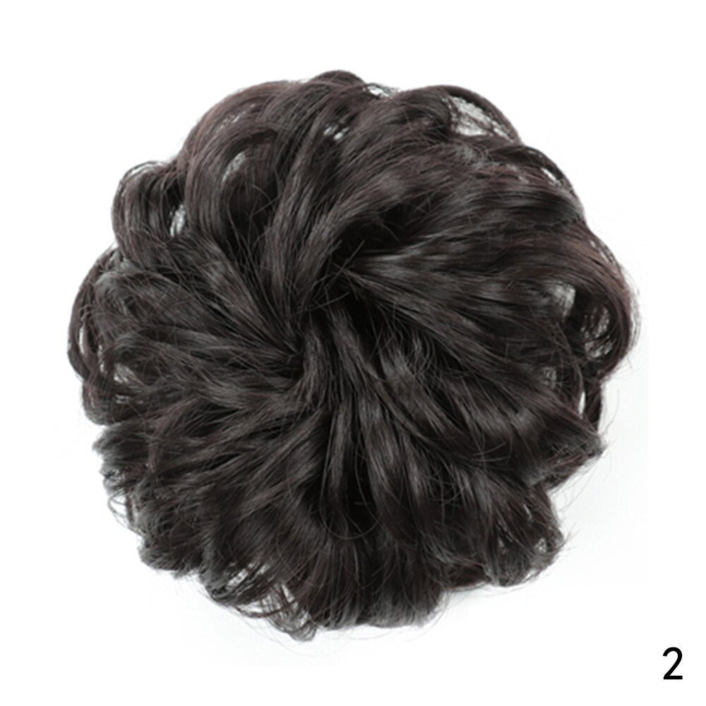 Extensões de Cabelo Sintético coque cacheado!!! Belíssimo!!!