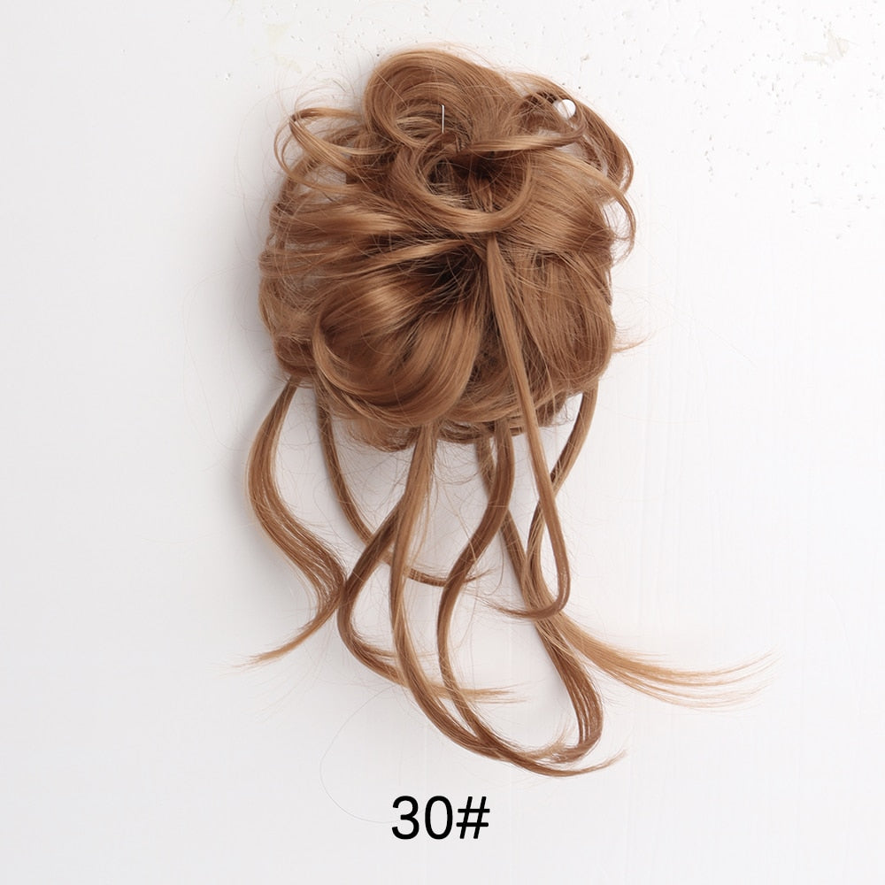 Extensões de Cabelo Sintético coque cacheado!!! Belíssimo!!!