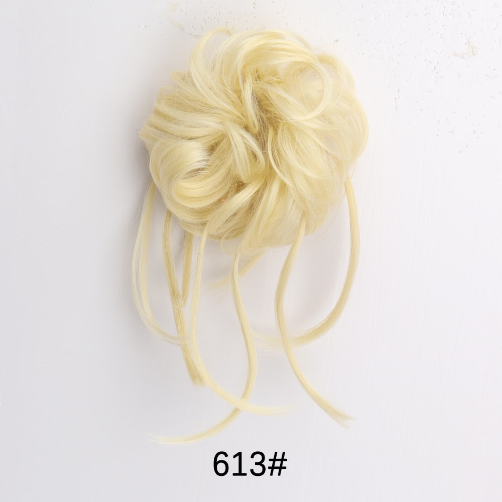 Extensões de Cabelo Sintético coque cacheado!!! Belíssimo!!!