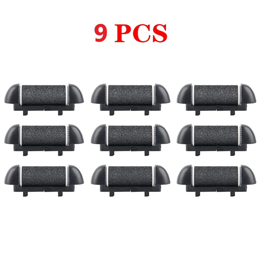 Lixa elétrica recarregável para remoção de calos e rachaduras, acompanha ferramentas para cuidados com os pés, para calcanhares