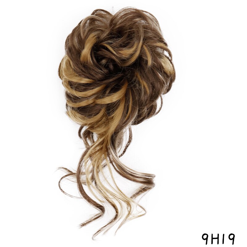 Extensões de Cabelo Sintético coque cacheado!!! Belíssimo!!!