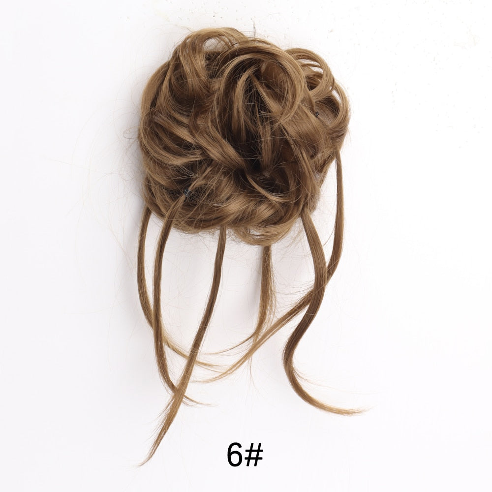 Extensões de Cabelo Sintético coque cacheado!!! Belíssimo!!!