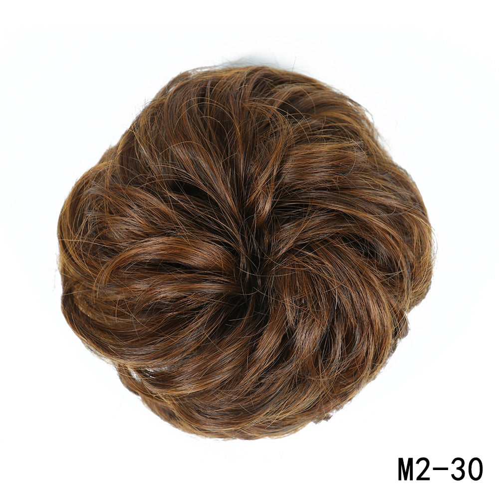 Extensões de Cabelo Sintético coque cacheado!!! Belíssimo!!!