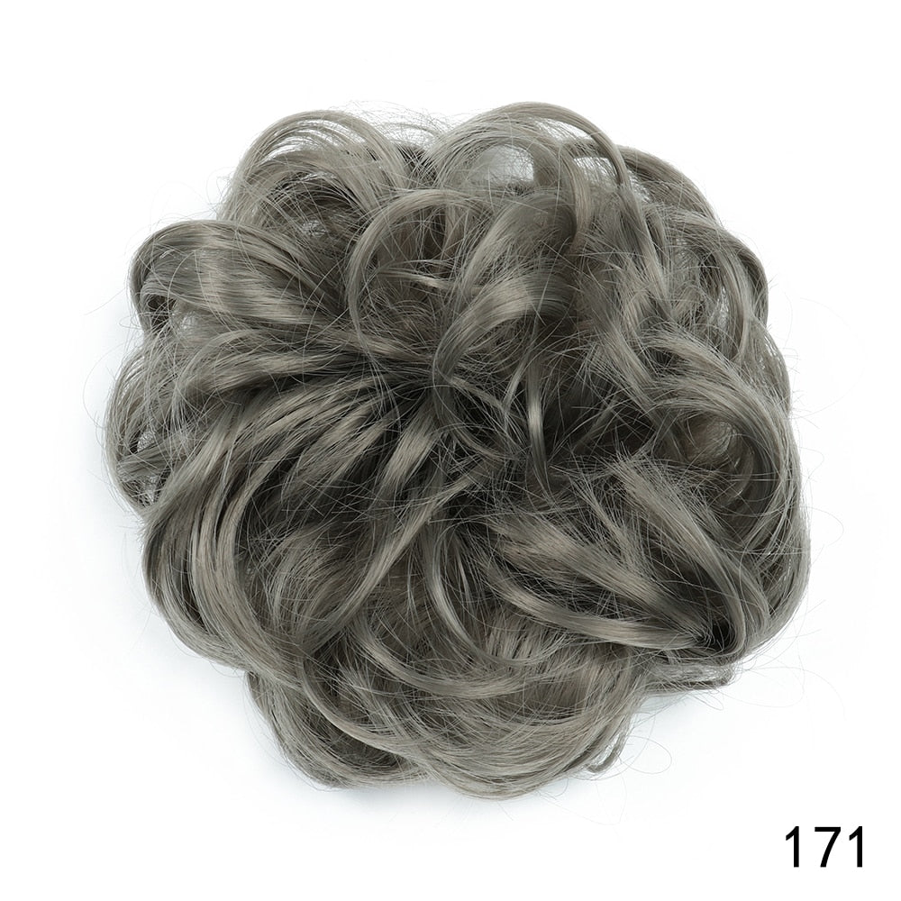 Extensões de Cabelo Sintético coque cacheado!!! Belíssimo!!!